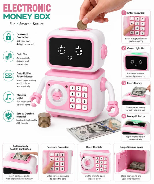 Robot Electronic Money Safe
