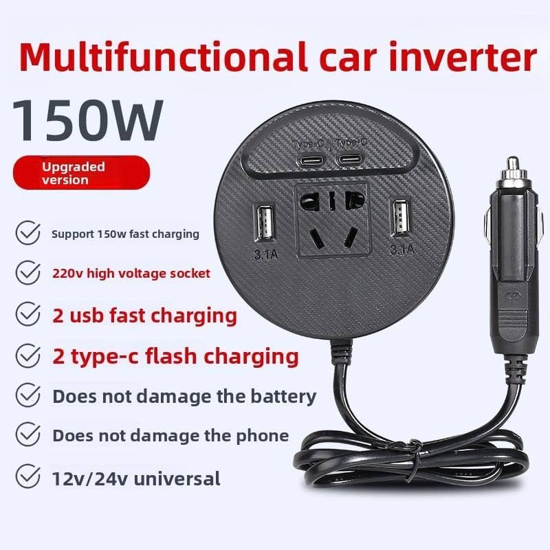 150W Car Power Inverter