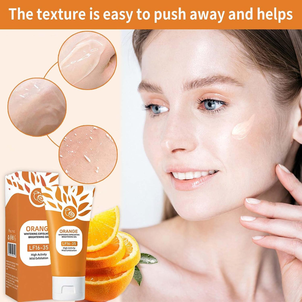 Orange Brightening Exfoliating Gel (FREE SHIPPING)