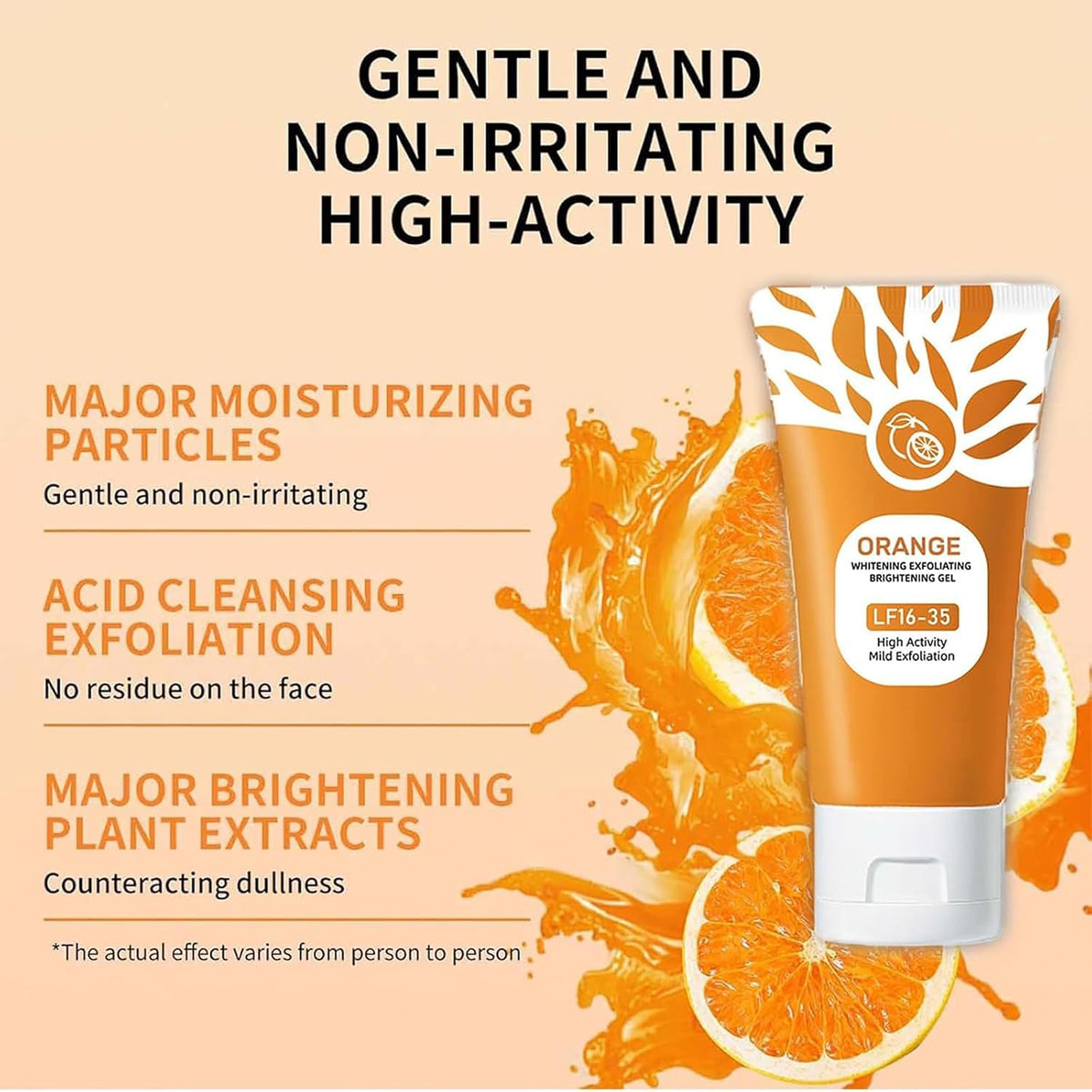 Orange Brightening Exfoliating Gel (FREE SHIPPING)